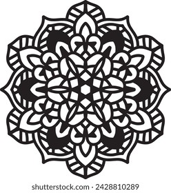 mandala design with premium quality with vector file .
