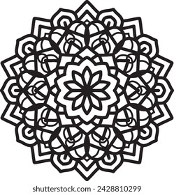 mandala design with premium quality with vector file .
