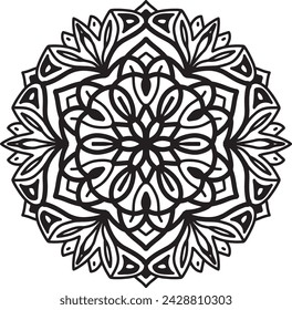 mandala design with premium quality with vector file .
