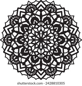 mandala design with premium quality with vector file .
