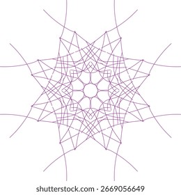 Mandala design for Printed on t-shirts, dresses, scarves, and yoga pants