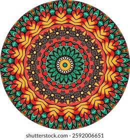 Mandala Design for Relaxation and Home Décor