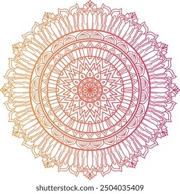 mandala design , entspannende und einfache mandala art für tattoo design, vektor mandala design