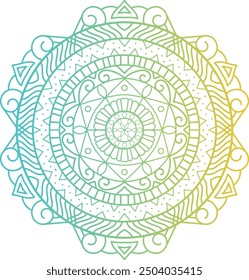 mandala design , relaxing and easy mandala art for tattoo design, vector mandala design