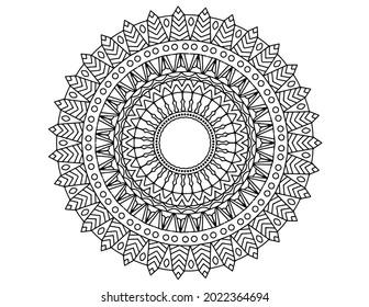 Mandala design with royal look black and white, mehndi, tattoo, coloring, free coloring,esp mandala,royal,traditional