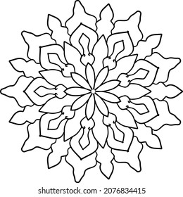 Mandala design with royal look, tattoo, mandala art, yoga, meditation, peace, ornaments, tribal