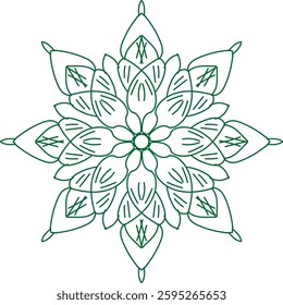 Mandala Design royalty, use for different type design background.