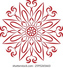 Mandala Design royalty, use for different type design background.