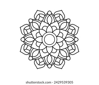 mandala design, simple and easy mandala
