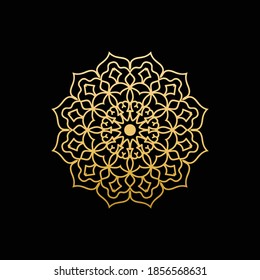 mandala design for tattoo. Vintage decorative elements. Oriental patterns. Unusual flower shape. Oriental vector, Anti-stress therapy patterns. Weave design elements. Yoga logos Vector.