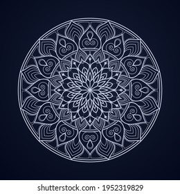 Mandala Design template Vector file