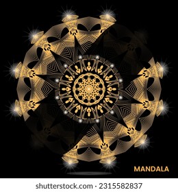 Mandala design for textile to print ready