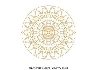 Mandala Design with Traditional Work