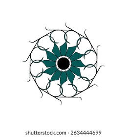 mandala design unique and different shape