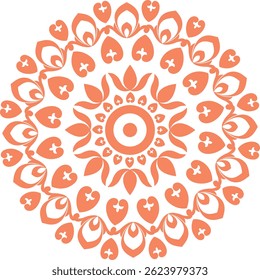 Mandala Design Verwendung für Hochzeitskarte, Poster, Karten, Banner, Illustration 