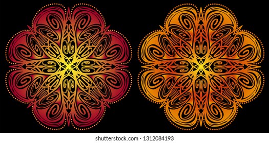 Mandala design - vector