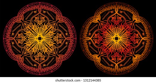 Mandala design - vector