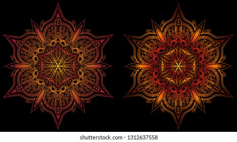 Mandala design - vector