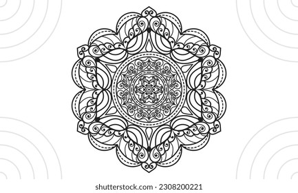 Mandala Design, Mandala vector design.