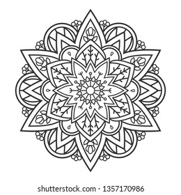 Mandala Design. Vector Art.