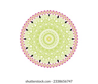 A Mandala Design Vector Art