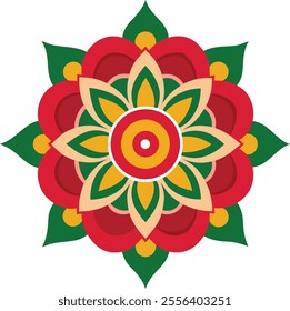 mandala design vector art illustration silhouette