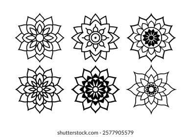 Mandala design vector art illustration