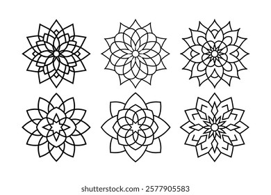 Mandala design vector art illustration