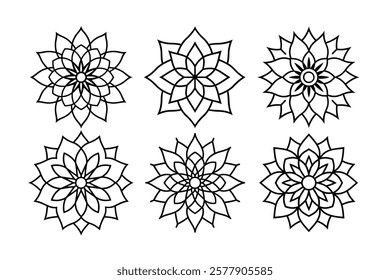 Mandala design vector art illustration