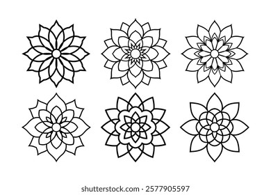 Mandala design vector art illustration