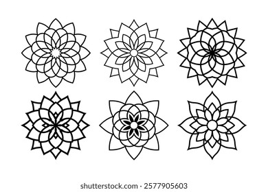 Mandala design vector art illustration