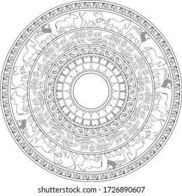 Mandala design, vector arts, Sri Lankan architectural designs, stone work, amazing arts, intricate designs