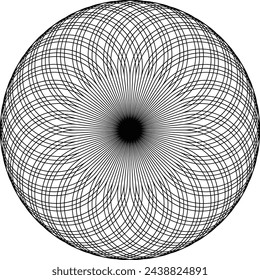 Mandala design vector asset illustration