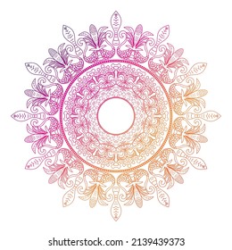 Mandala Design vector. Best Suited for ethnic wallpapers, sacred decorations, invitation cards, web designing element, voucher designing,  banners and posters