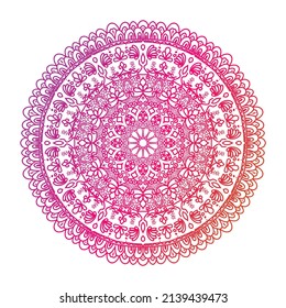Mandala Design vector. Best Suited for ethnic wallpapers, sacred decorations, invitation cards, web designing element, voucher designing,  banners and posters