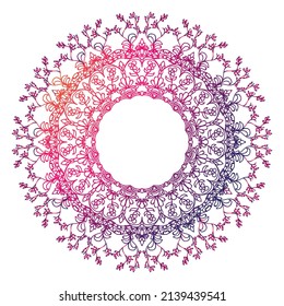 Mandala Design vector. Best Suited for ethnic wallpapers, sacred decorations, invitation cards, web designing element, voucher designing,  banners and posters