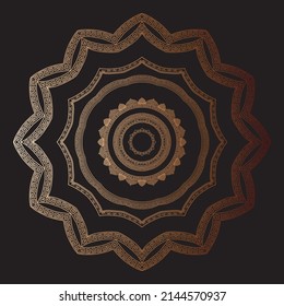 Mandala Design vector. Best Suited for ethnic wallpapers, sacred decorations, invitation cards, web designing element, voucher designing,  banners and posters