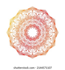 Mandala Design vector. Best Suited for ethnic wallpapers, sacred decorations, invitation cards, web designing element, voucher designing,  banners and posters