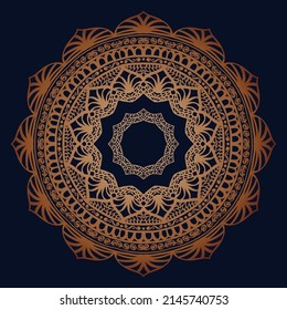 Mandala Design vector. Best Suited for ethnic wallpapers, sacred decorations, invitation cards, web designing element, voucher designing,  banners and posters