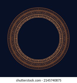 Vector de diseño de Mandala. Mejor adaptado para papeles de pared étnicos, decoraciones sagradas, tarjetas de invitación, elementos de diseño web, diseño de vales, carteles y afiches