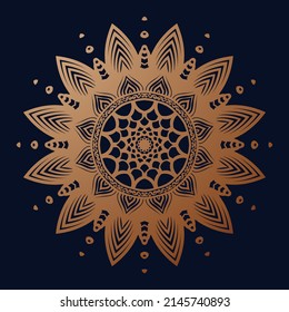 Mandala Design vector. Best Suited for ethnic wallpapers, sacred decorations, invitation cards, web designing element, voucher designing,  banners and posters