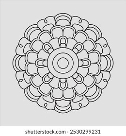 mandala design, Vektorgrafik Design