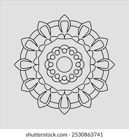mandala design vector illustration Design