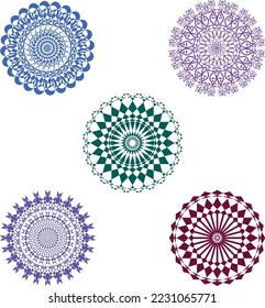 Mandala design vector illustration 3.This is an eps file.