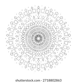 Mandala Design, Vector, Illustration for background