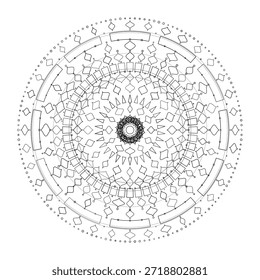 Design Mandala, Vetor, Ilustração para fundo