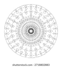 Diseño de mandala, Vector, Ilustración para el fondo