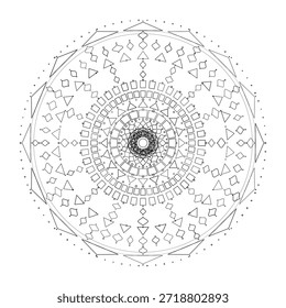 Mandala Design, Vector, Illustration for background