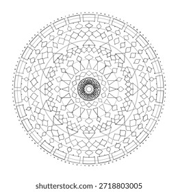 Mandala Design, Vektorgrafik, Illustration für Hintergrund