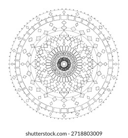 Mandala Design, Vector, Illustration for background
